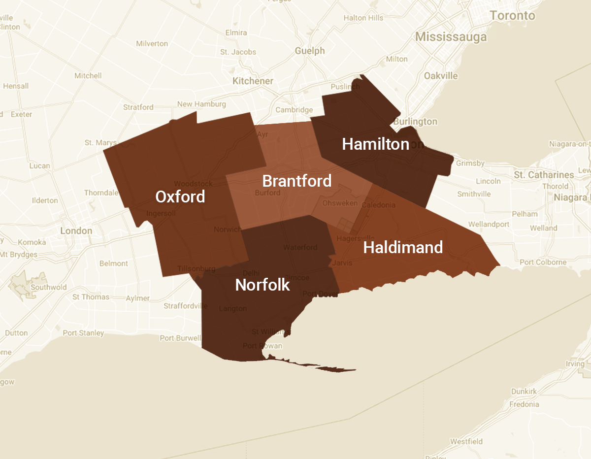 Maps showcasing BH Fencing Address