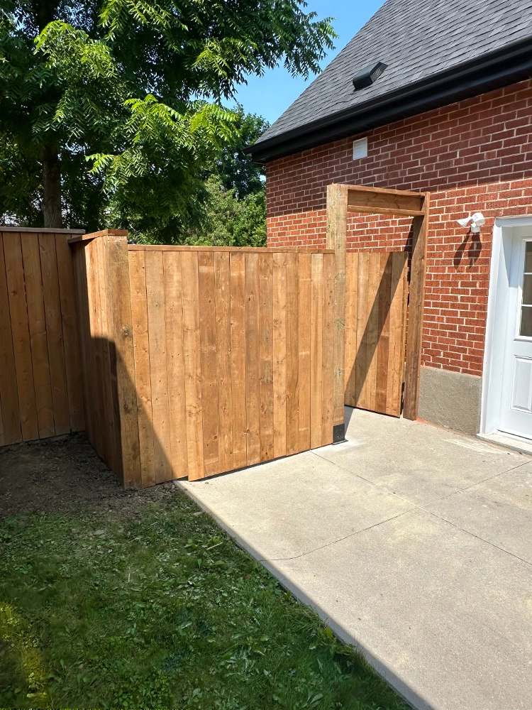 BH Fencing work in Hamilton