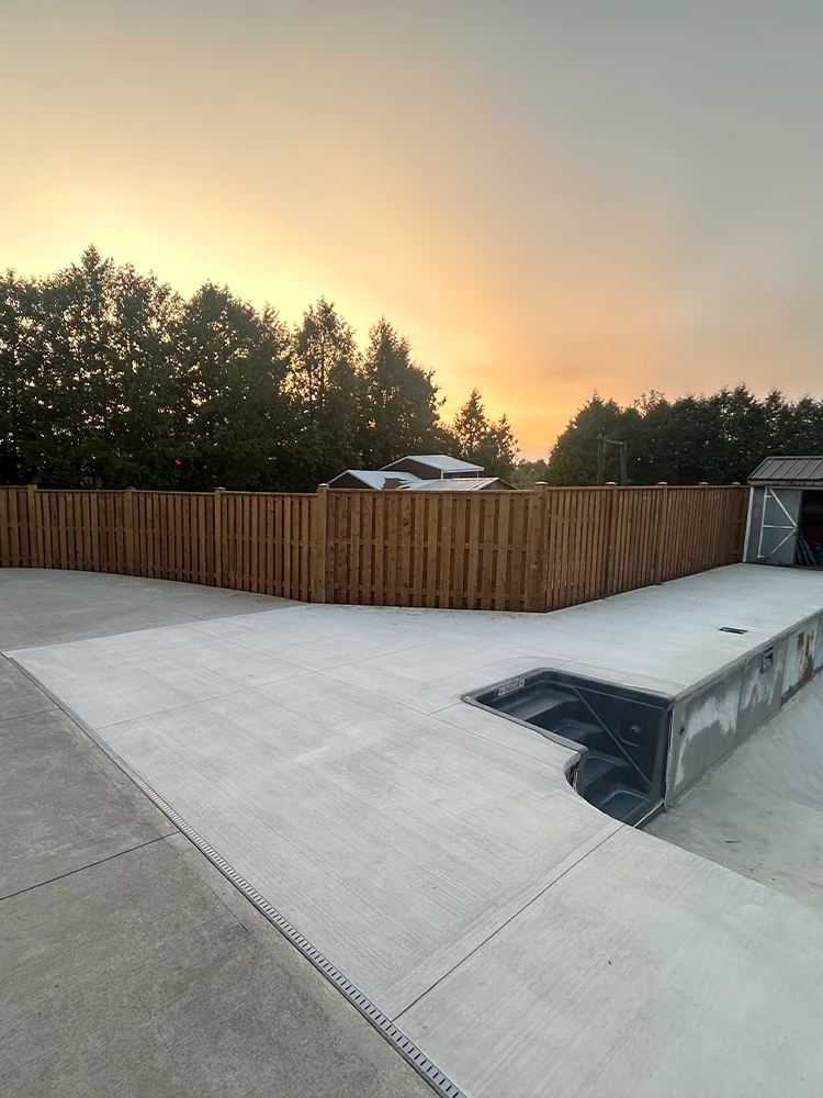 BH Fencing work in Waterford
